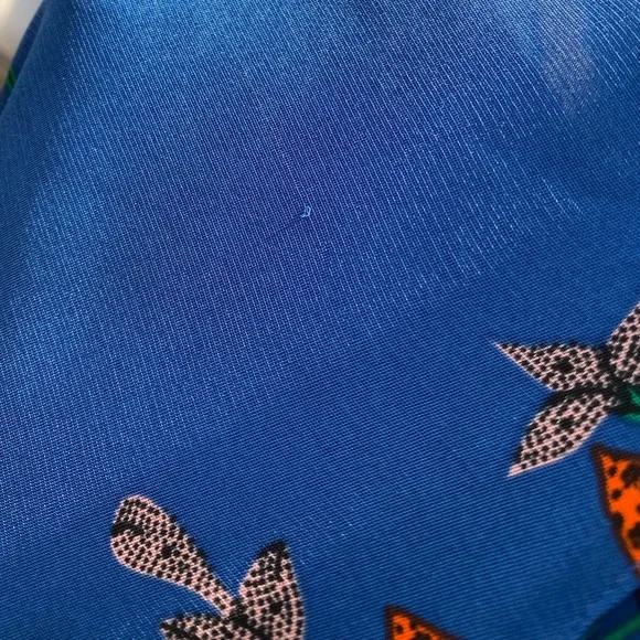 Diane Von Furstenberg silk blend printed high waisted pants - Picture 11 of 12